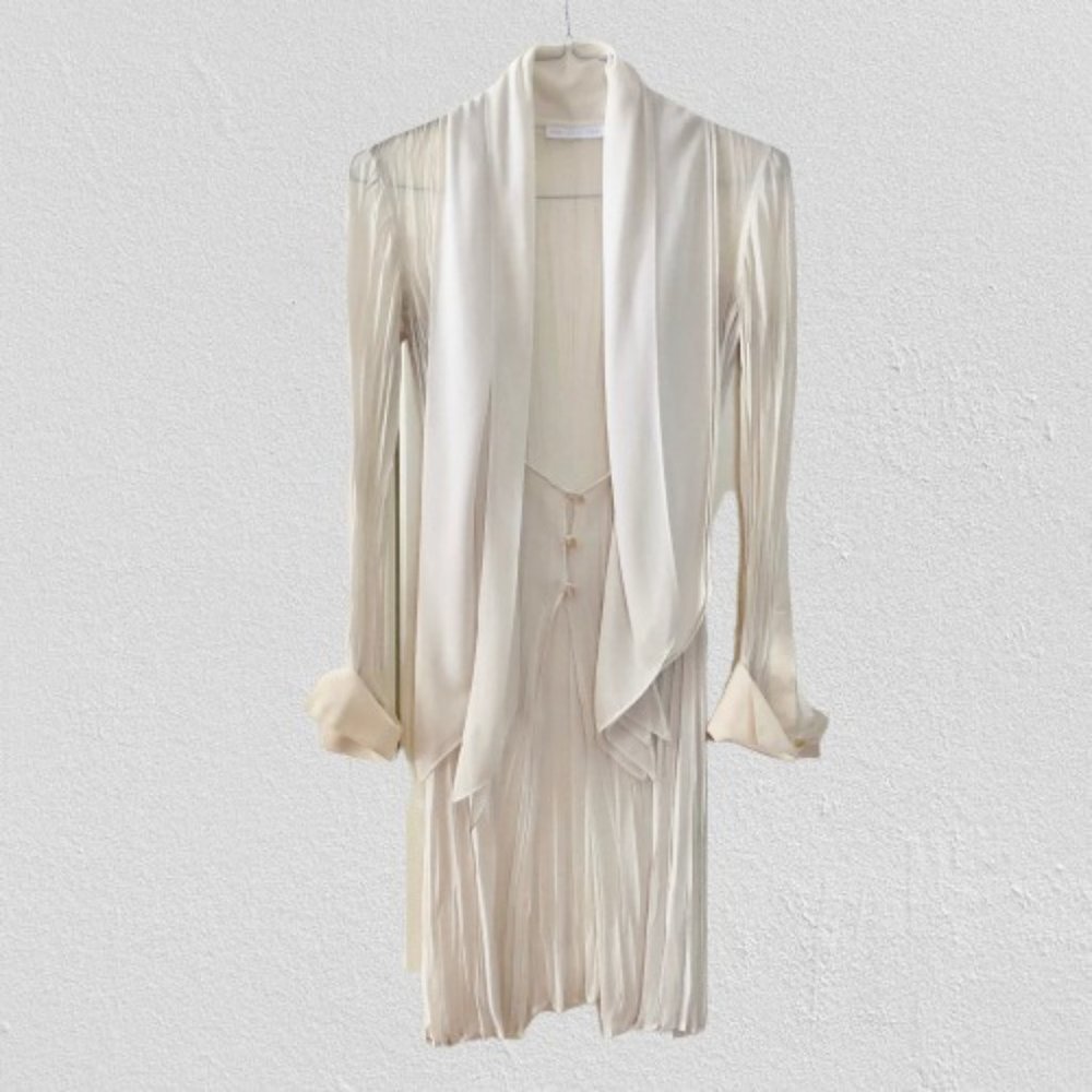 Marie Saint Pierre long shirt blouse small